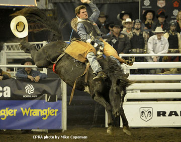 Jacob Stemo - 2012 Novice Bareback Champion